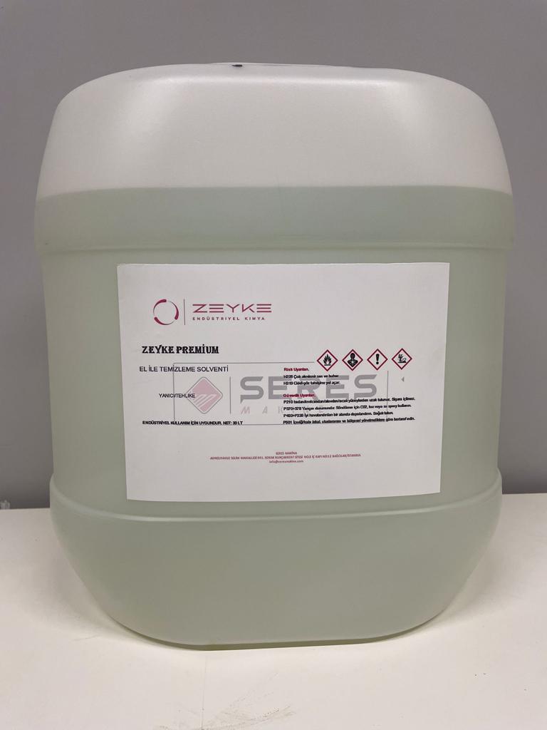 ZEYKE PREMİUM EL İLE TEMİZLEME SOLVENTİ