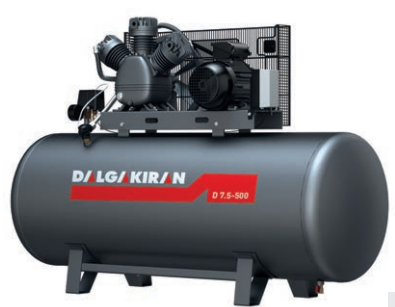 D 7,5 - 500 PİSTONLU KOMPRESÖR